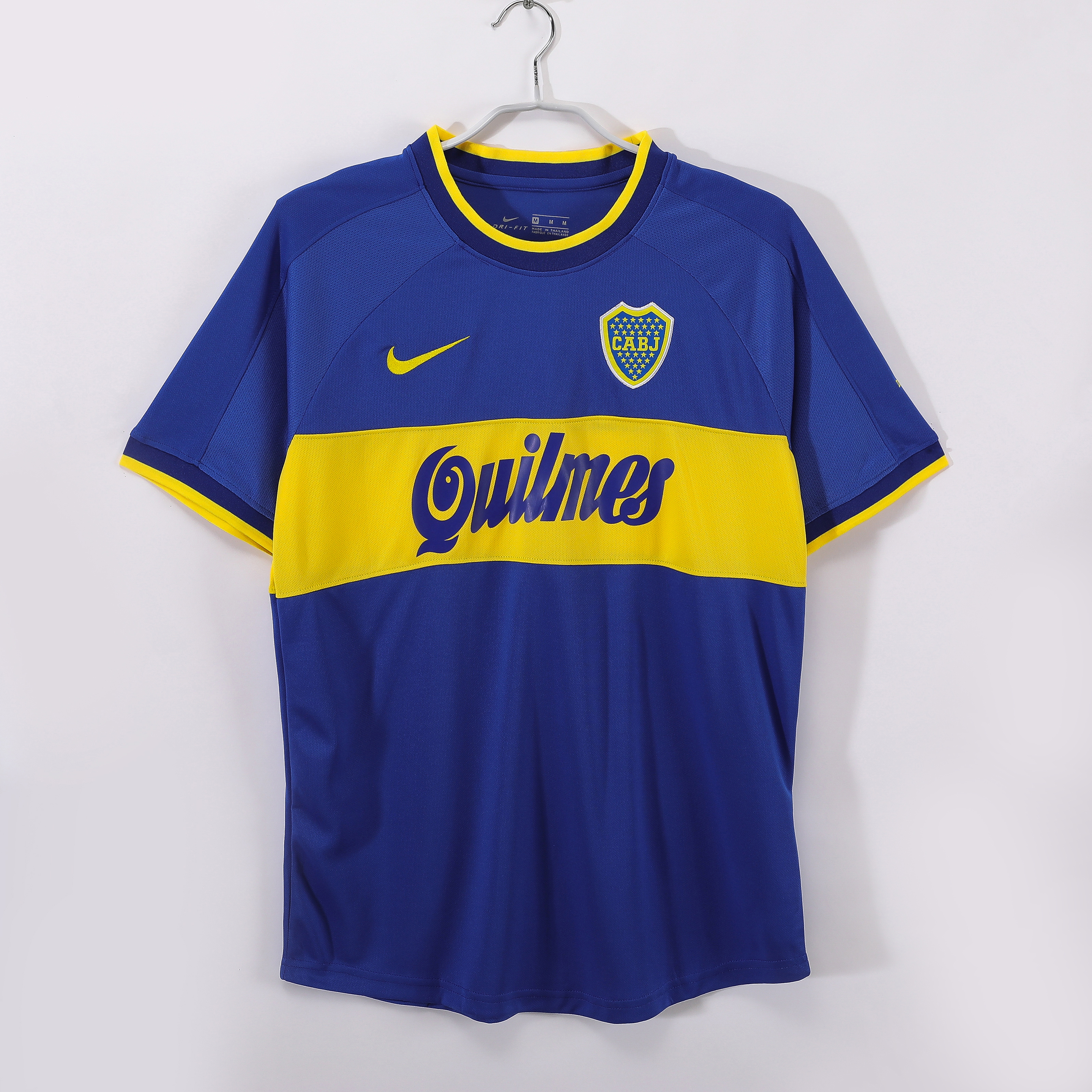 Camiseta de fútbol Boca Juniors 2000/01 LOCAL MANGA CORTA VERSION FAN